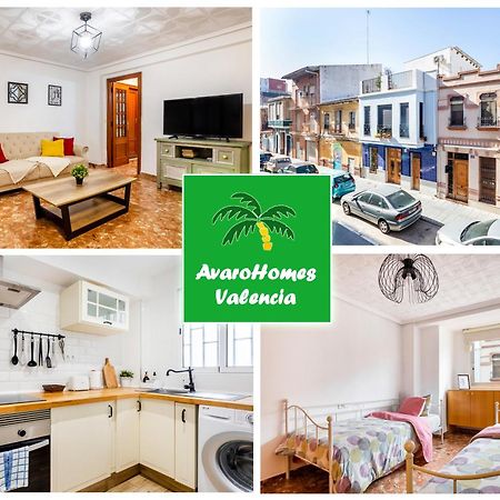 Big Apartment At Beach With Terrace Valencia Bagian luar foto