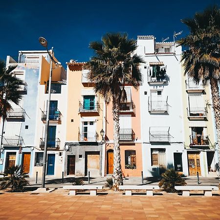 Big Apartment At Beach With Terrace Valencia Bagian luar foto