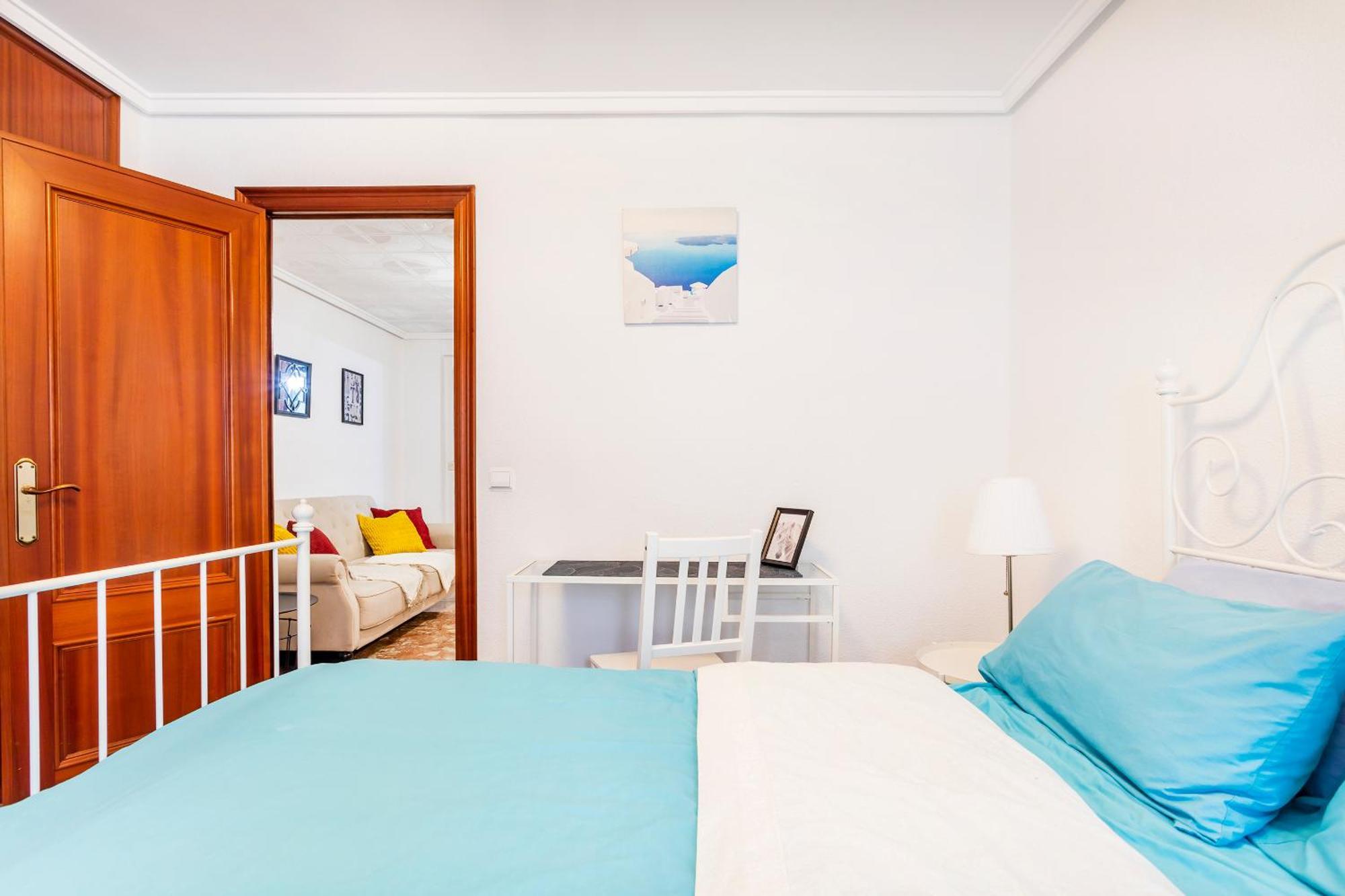 Big Apartment At Beach With Terrace Valencia Bagian luar foto